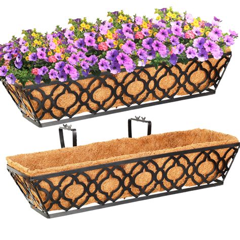 metal window box liner|window box liners walmart.